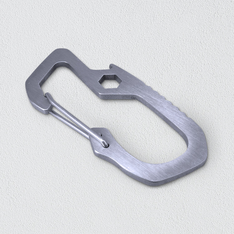 Multifunctional D-shaped Carabiner