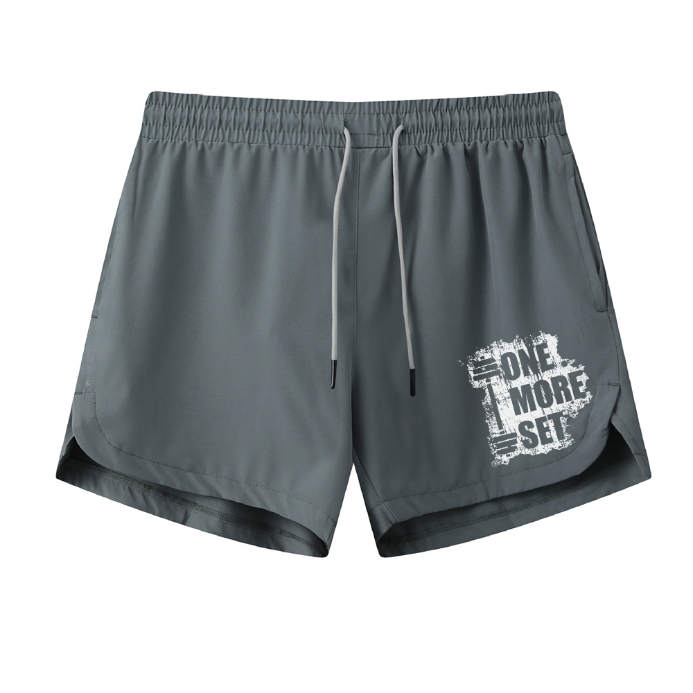 One More Set Graphic Shorts