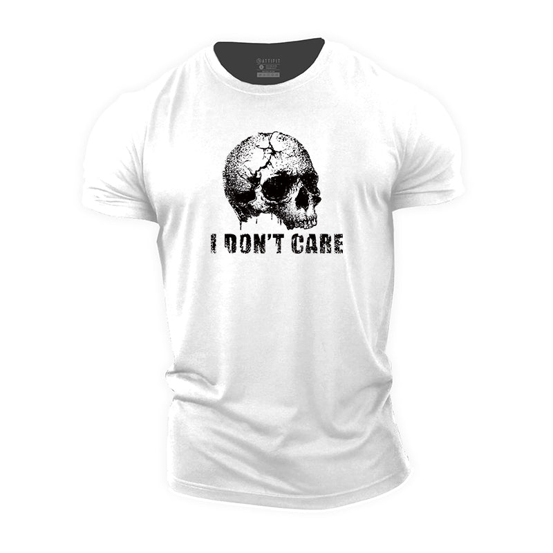 I Don't Care Men's Fitness T-shirts