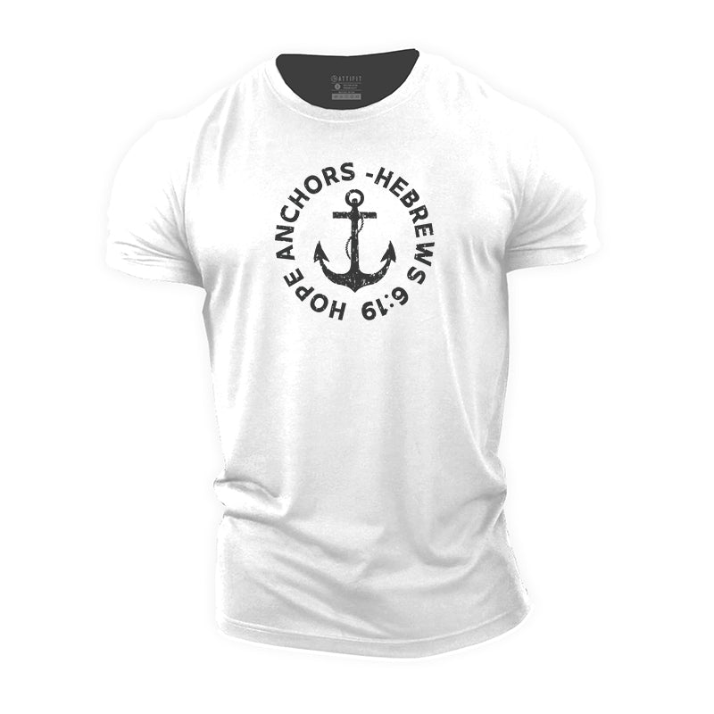 Hope Anchors Cotton T-Shirts