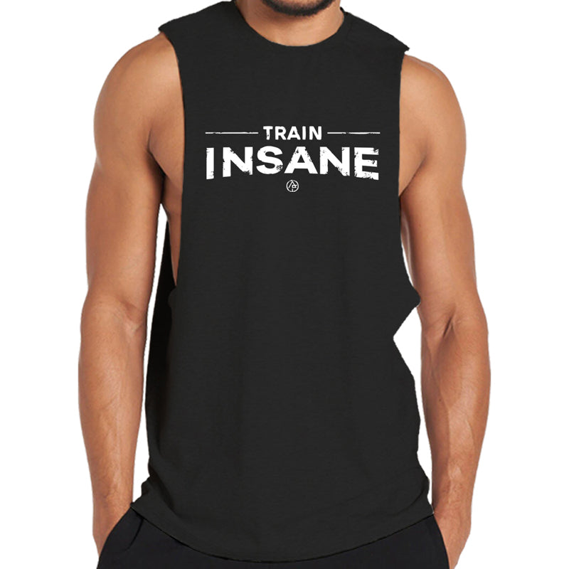 Train Insane Graphic Tank Top