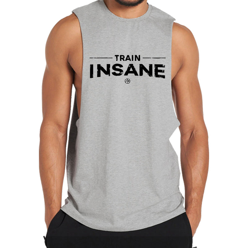 Train Insane Graphic Tank Top