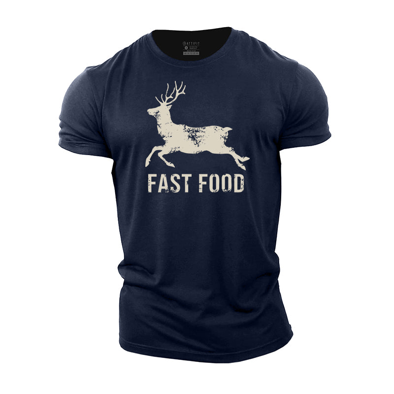 Fast Food Cotton T-Shirts