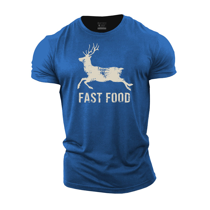 Fast Food Cotton T-Shirts