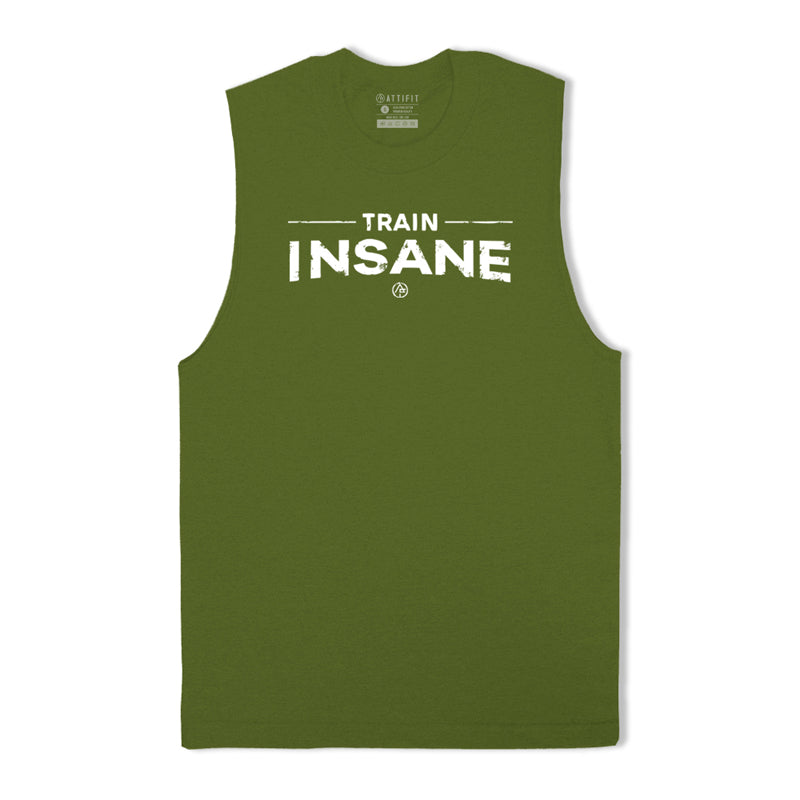 Train Insane Graphic Tank Top