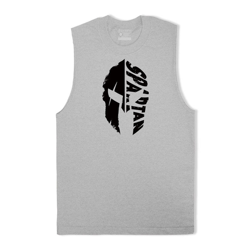 Spartan Helmet Graphic Tank Top