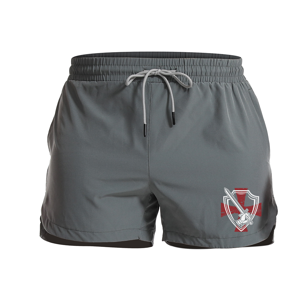 Spartan Shield Graphic Shorts