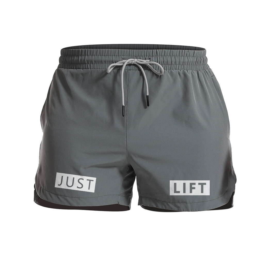 Just Lift Graphic Shorts