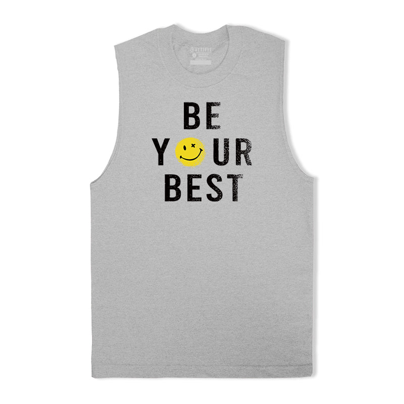 Be Your Best Graphic Tank Top