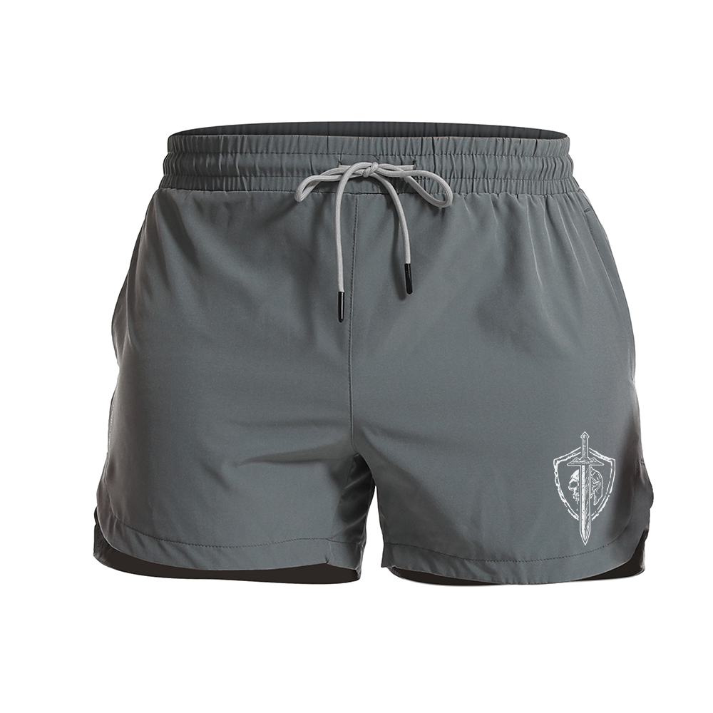 Spartan Sword Graphic Shorts