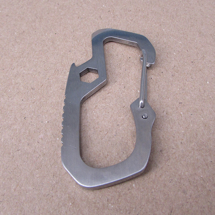 Multifunctional D-shaped Carabiner