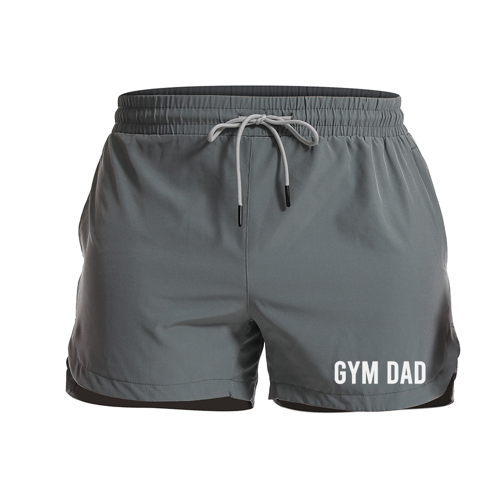 Gym Dad Graphic Shorts