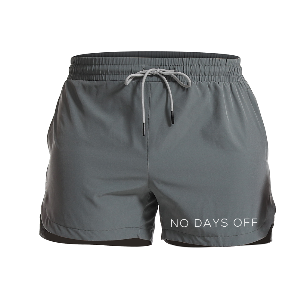 No Days Off Graphic Shorts