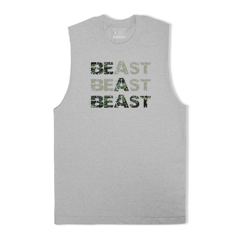 Be A Beast Graphic Tank Top