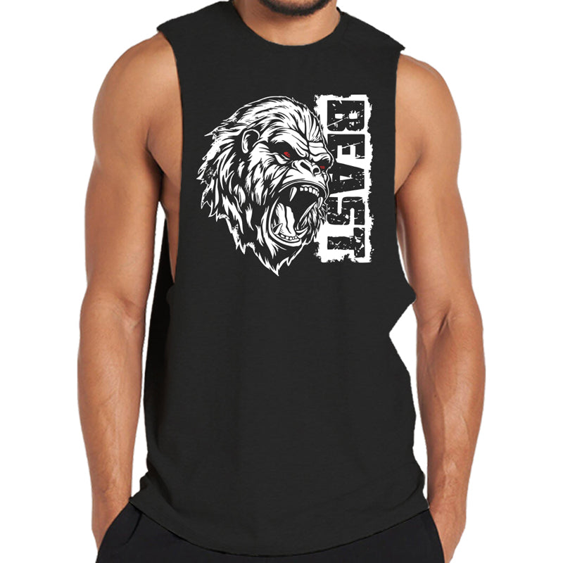 Beast Orangutan Graphic Tank Top