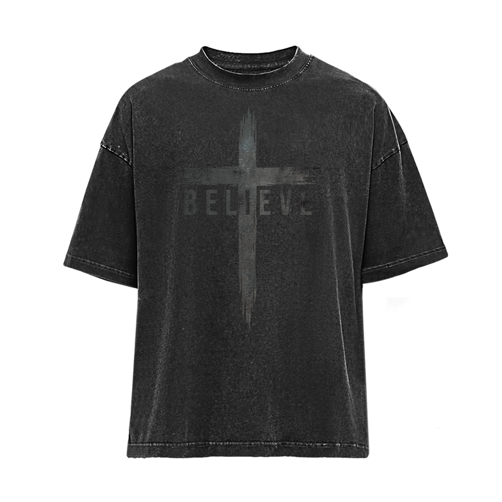 Believe Washed T-Shirt