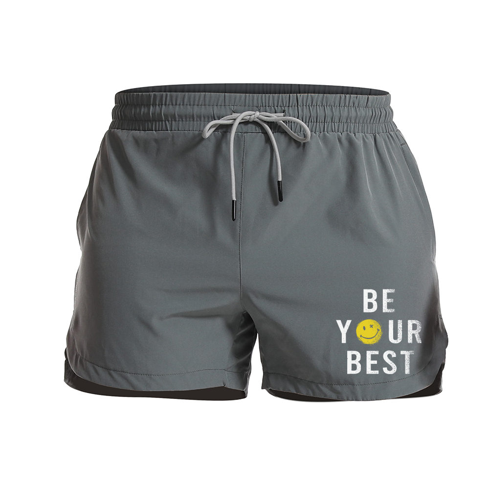 Be Your Best Graphic Shorts