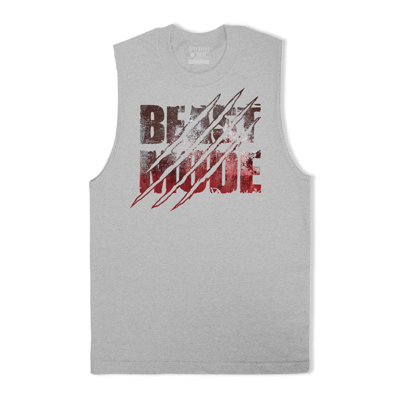 Cotton Beast Mode Graphic Tank Top