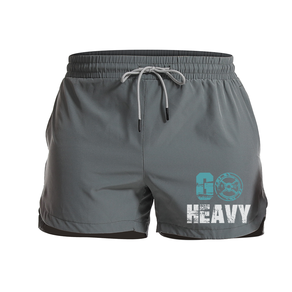 Go Heavy Graphic Shorts