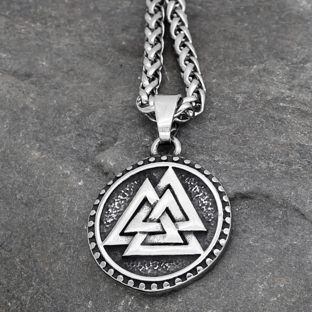 Viking Valknut Necklace