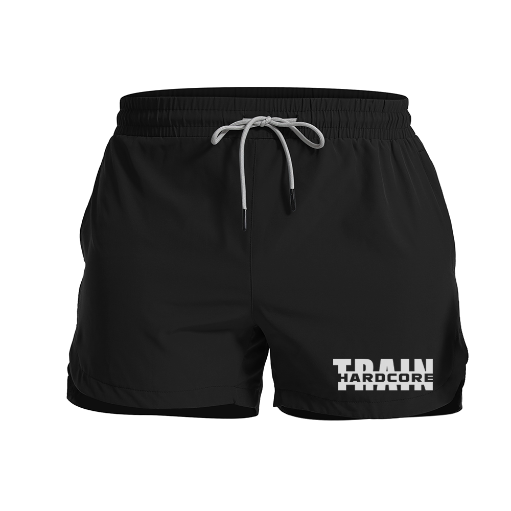 Train Hardcore Graphic Shorts