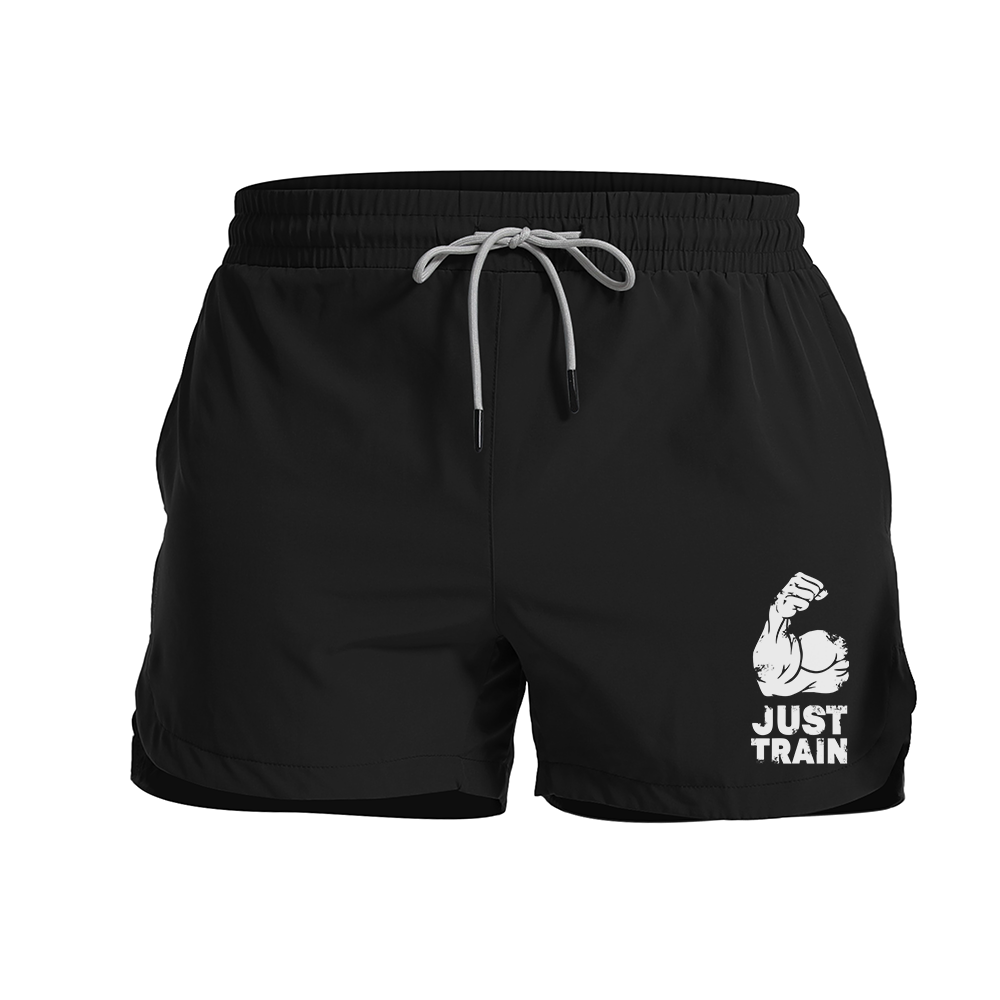 Just Train Graphic Shorts