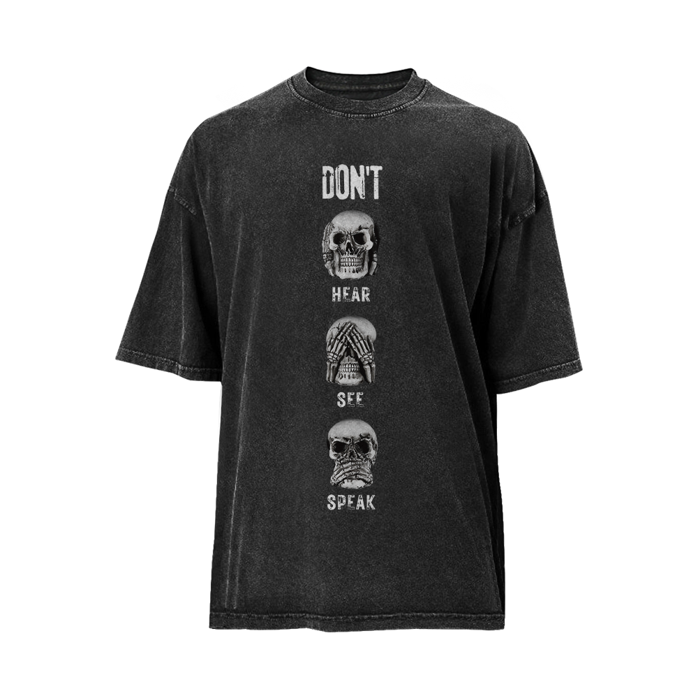 Don't Hear See Speak Washed T-Shirt