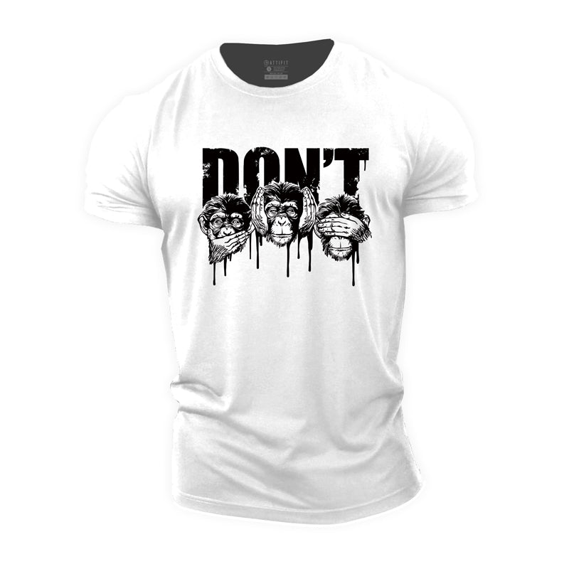 Don't Hear See Speak Graphic Men's T-shirts