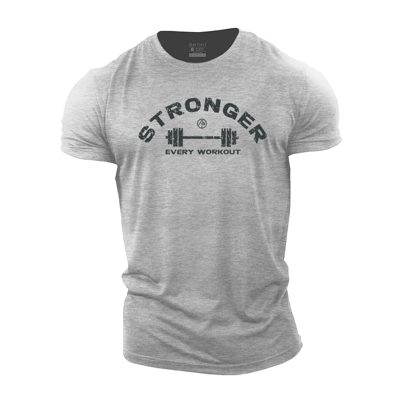 Stronger Workout Men's T-Shirts