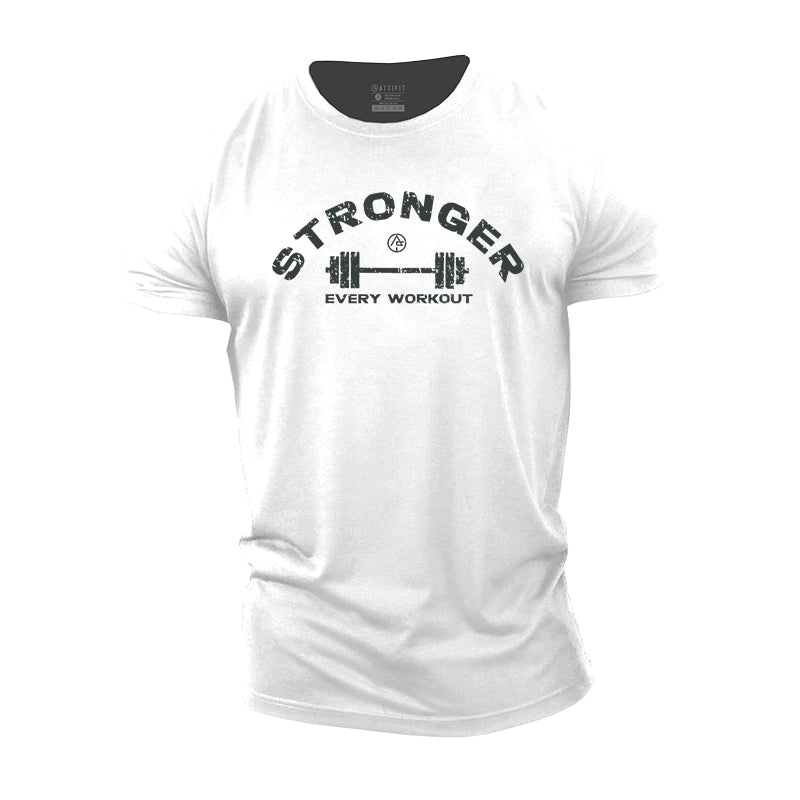 Stronger Workout Men's T-Shirts