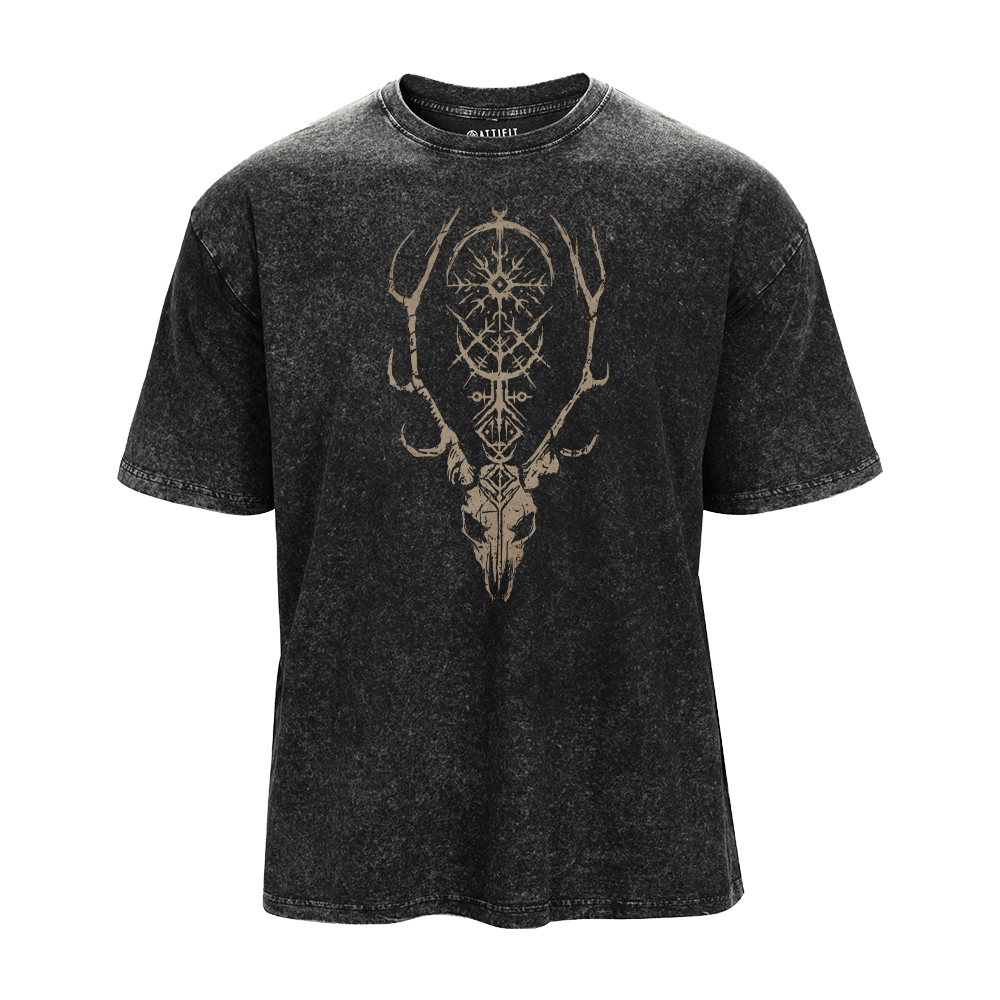 Viking Elk Washed T-Shirt