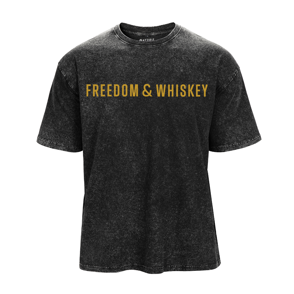 Freedom & Whiskey Washed T-Shirt