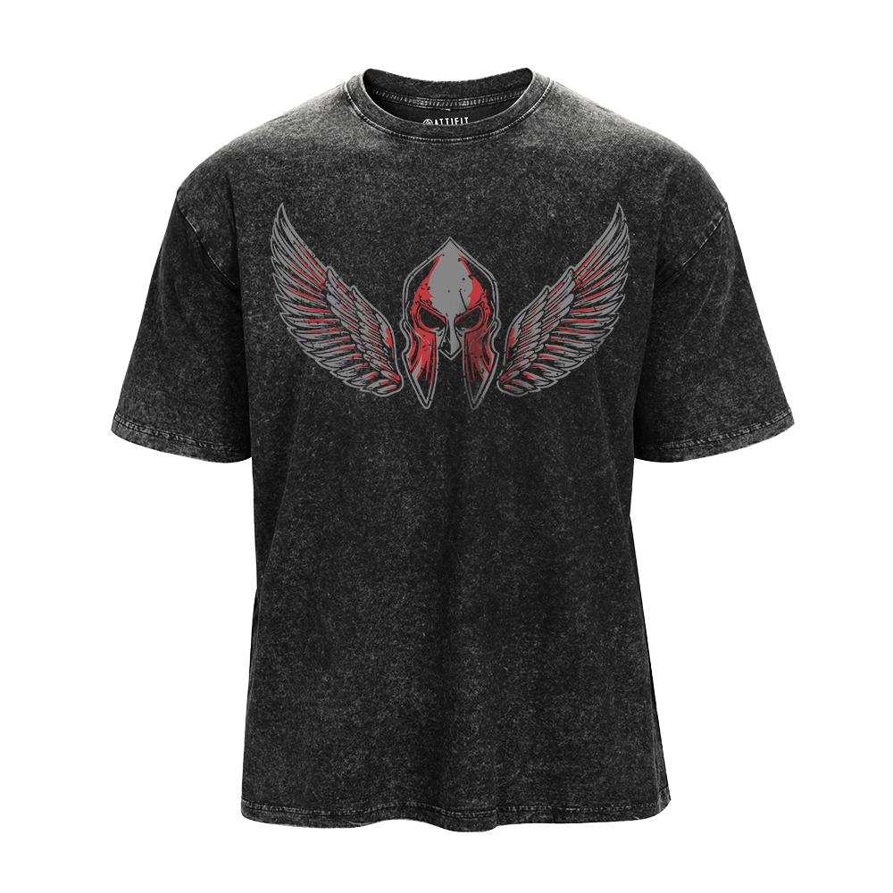 Spartan Wings Washed T-Shirt