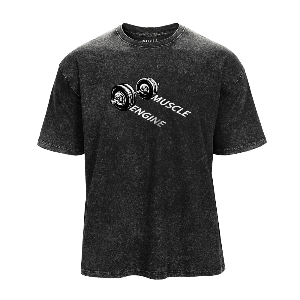 Muscle Engine Washed T-Shirt