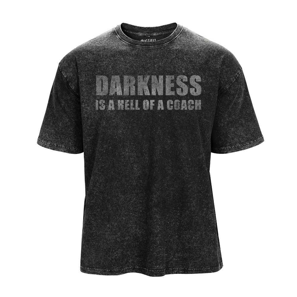 Darkness Is A Hell of A Coach Washed T-Shirt