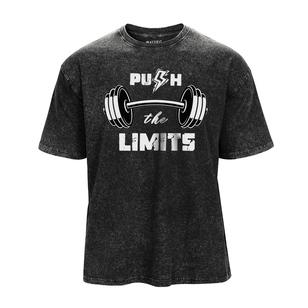 Push The Limits Washed T-Shirt