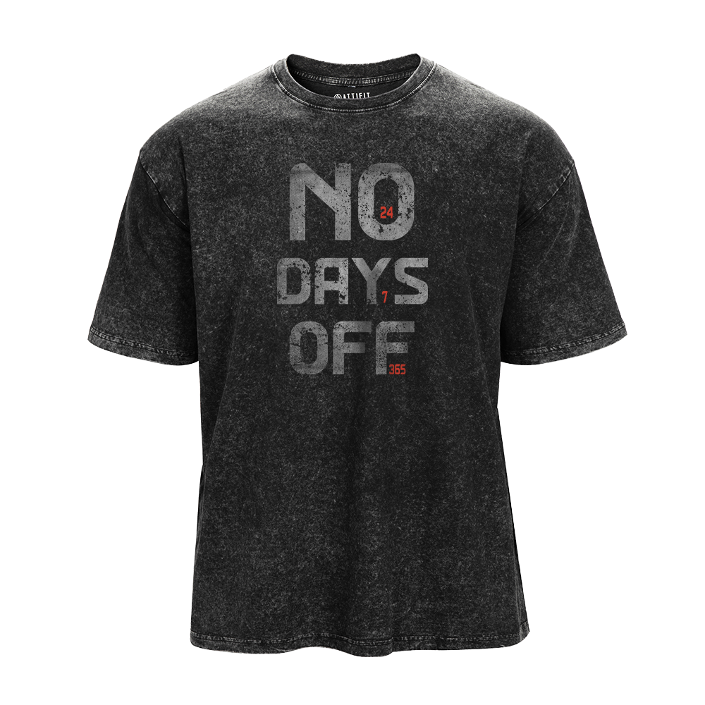 No Days Off Washed T-Shirt