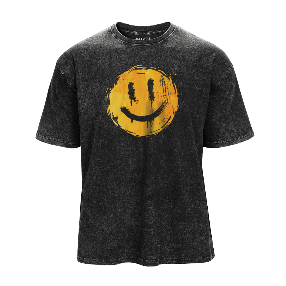 Classic Smiley Washed T-Shirt