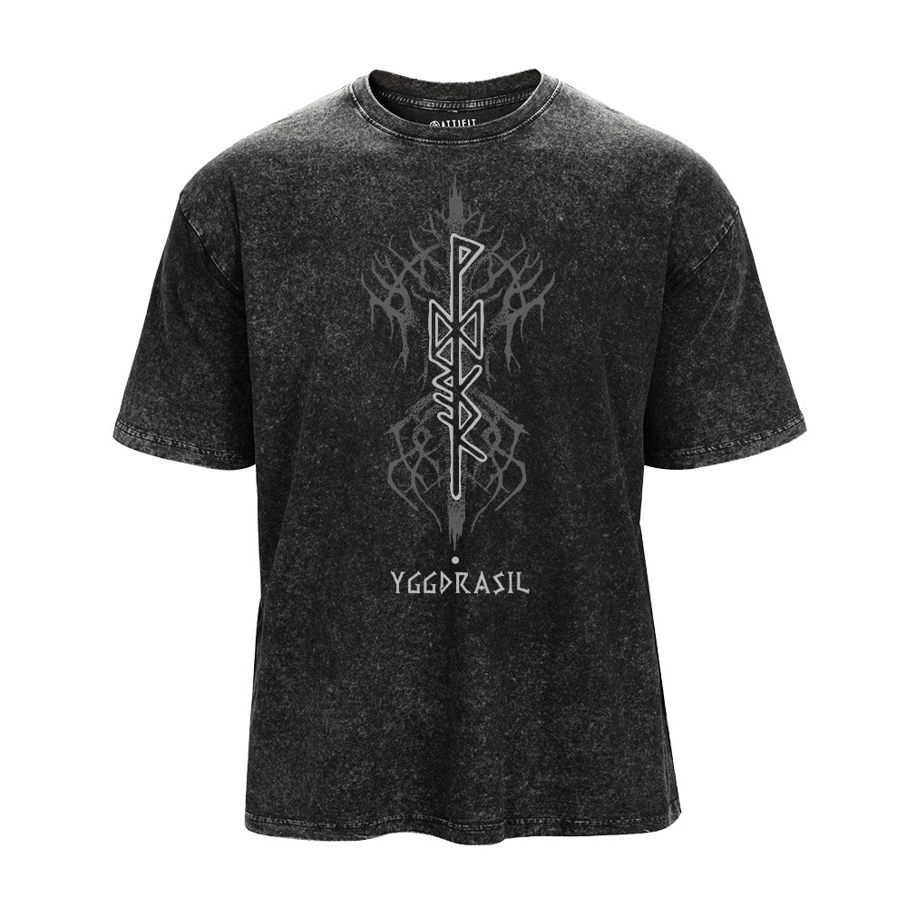 Yggdrasil Tree Washed T-Shirt