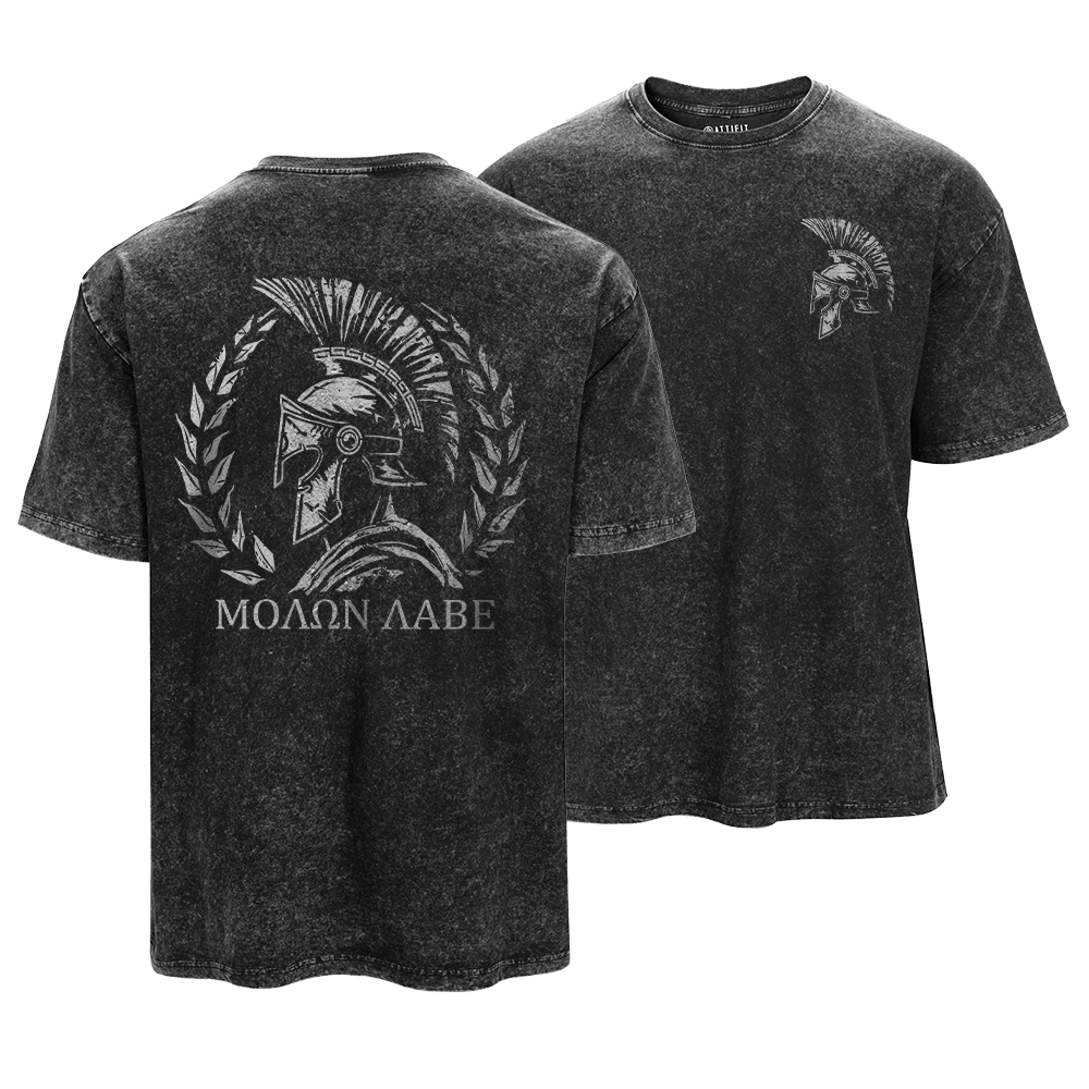 Spartan Warrior Washed T-Shirt