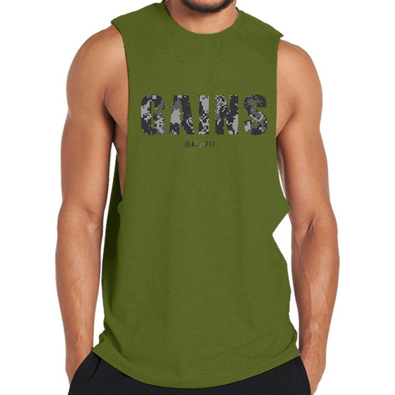 Gains Graphic Tank Top