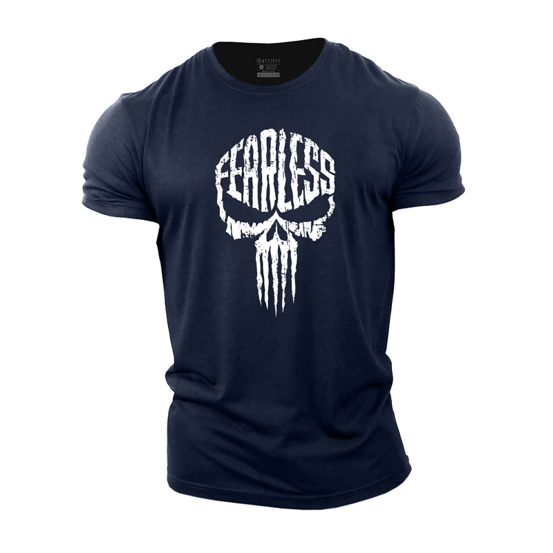 Cotton Fearless Workout Men's T-Shirts