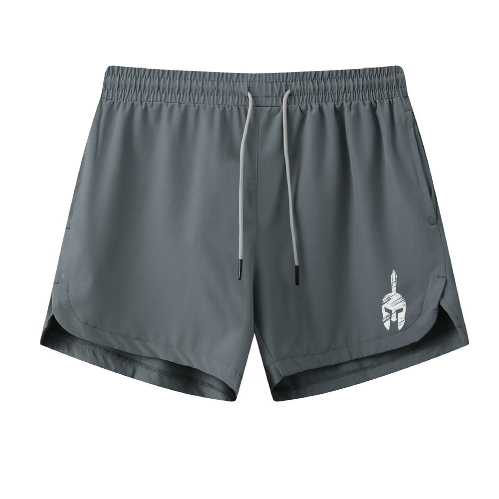 Spartan Helmet Graphic Shorts