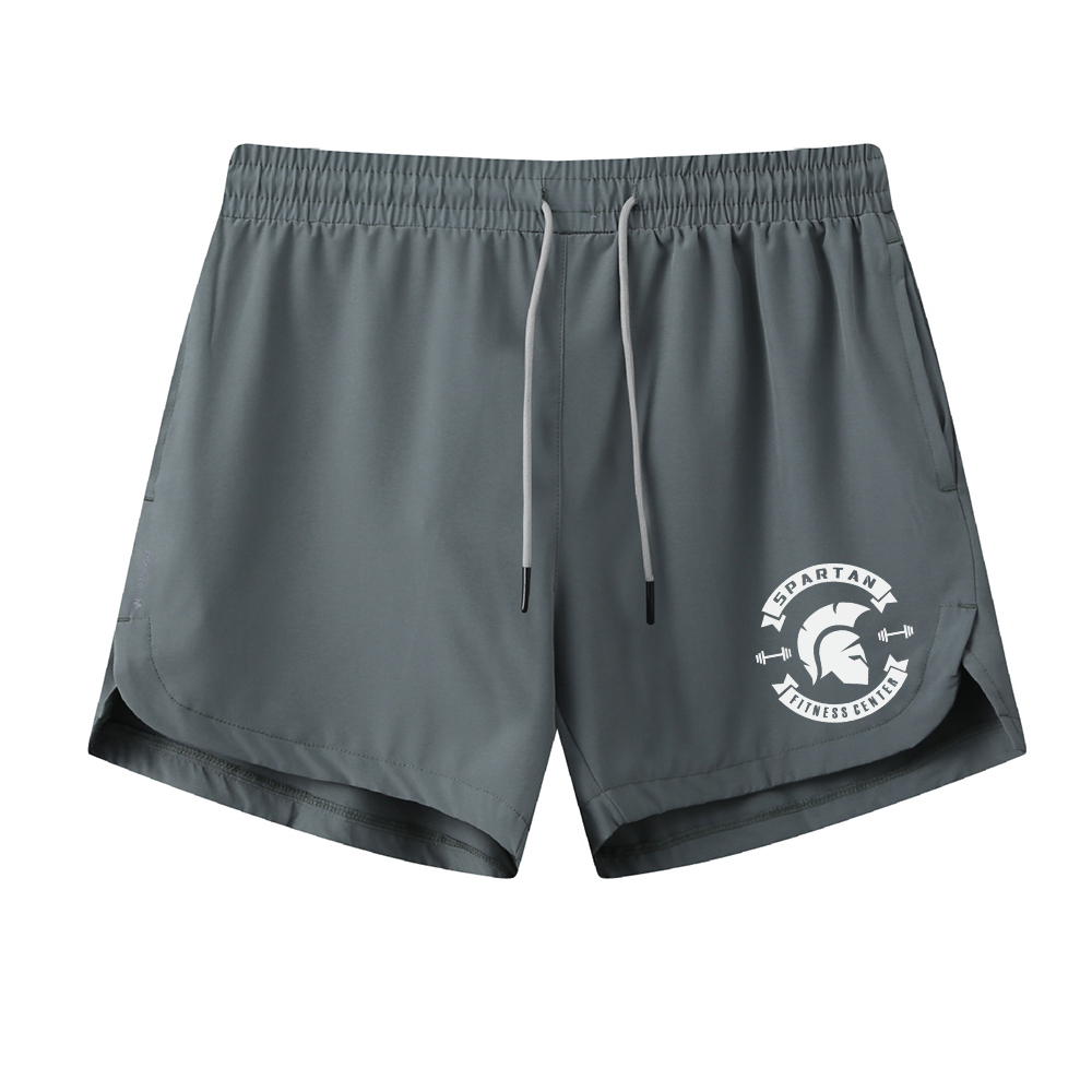 Spartan Helmet Graphic Shorts