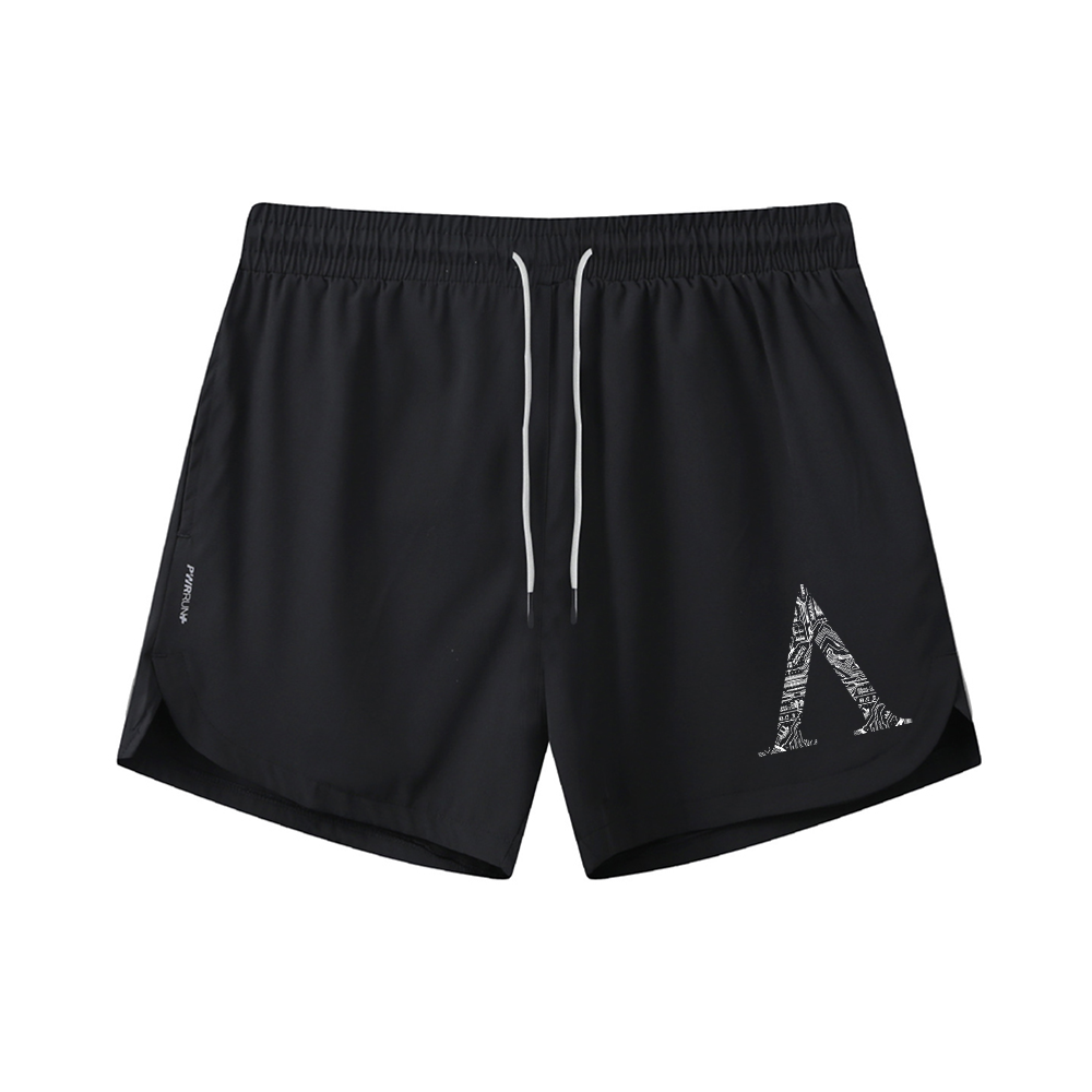 Electronic Spartan A Graphic Shorts