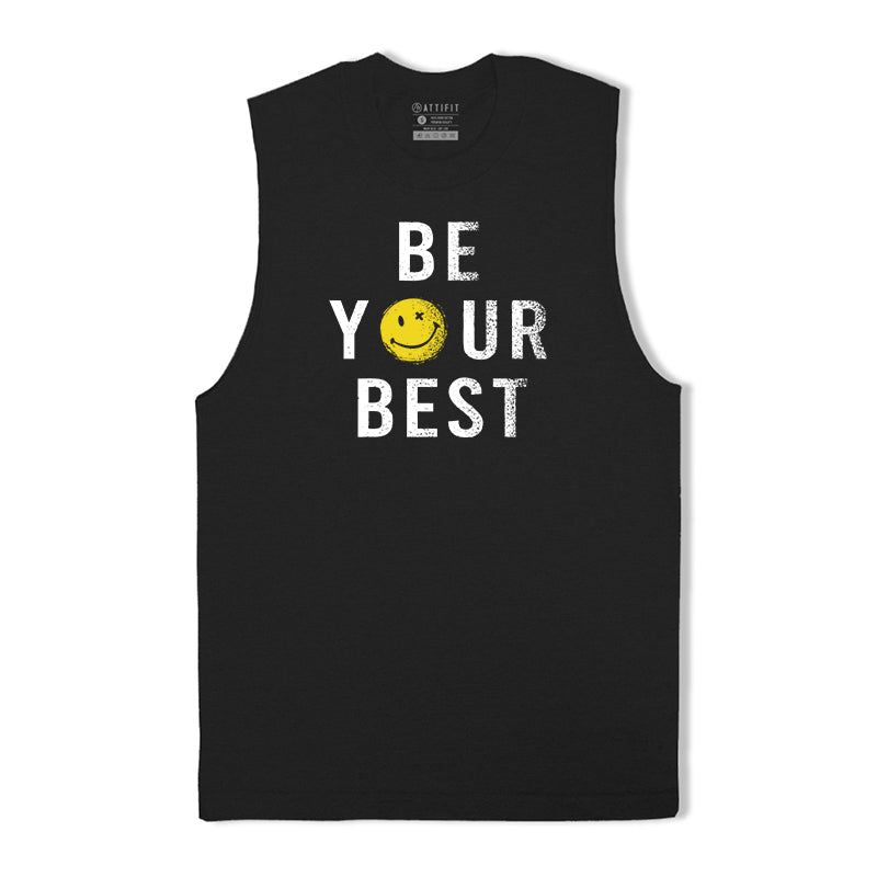 Be Your Best Graphic Tank Top