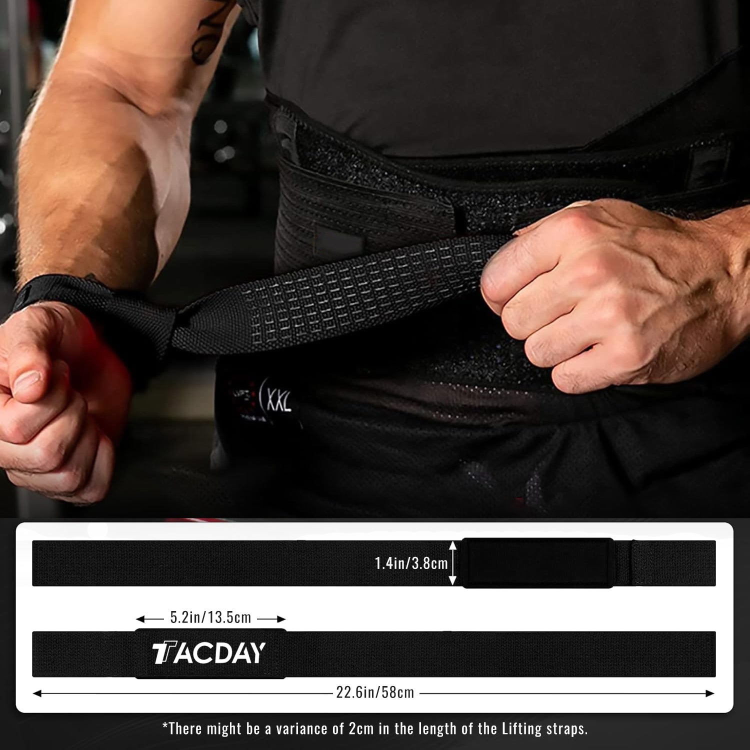 No-Slip Lifting Straps