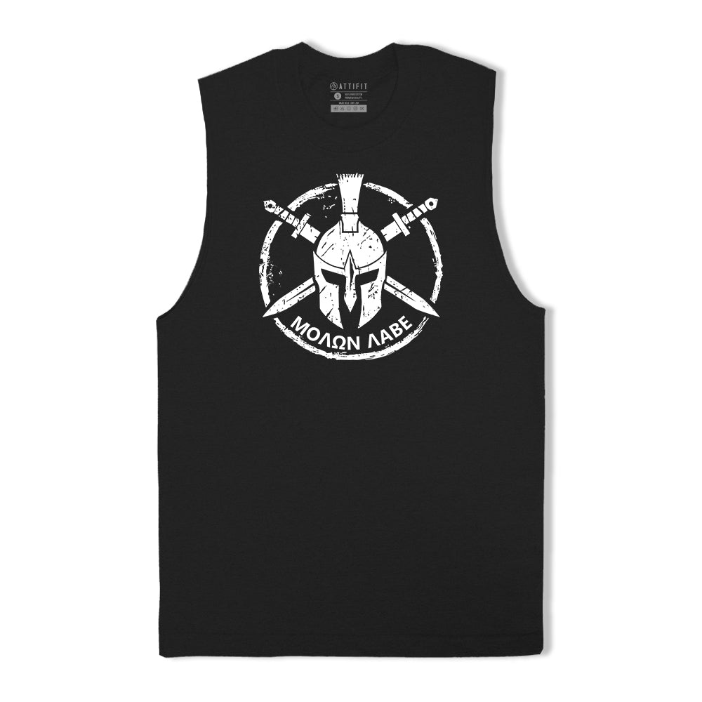 Molon Labe Graphic Tank Top