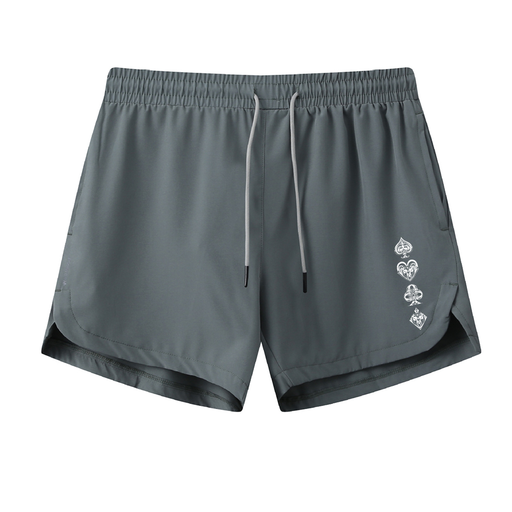 Poker Elements Graphic Shorts