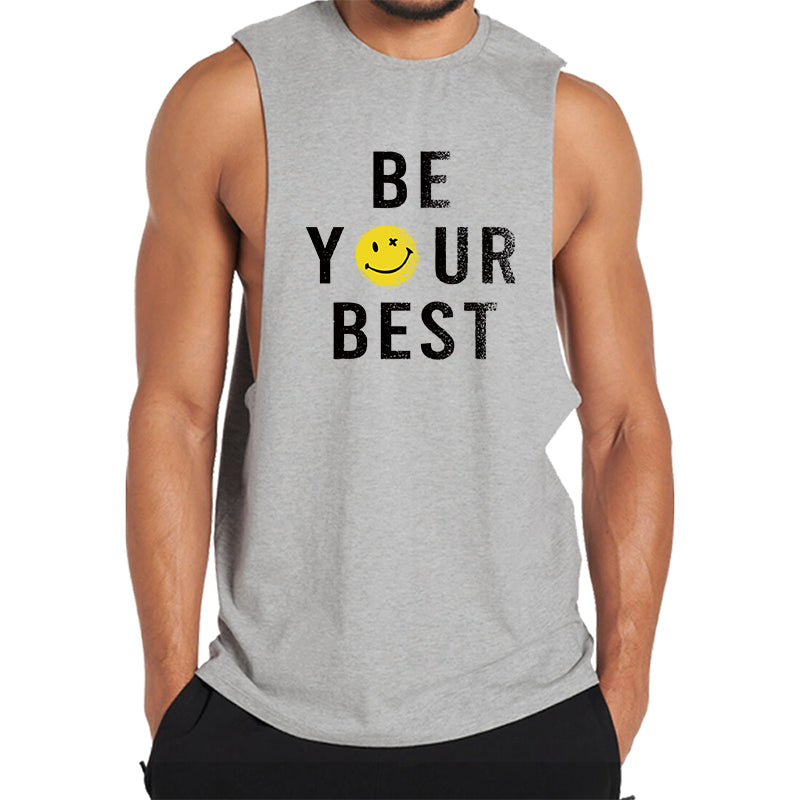 Be Your Best Graphic Tank Top